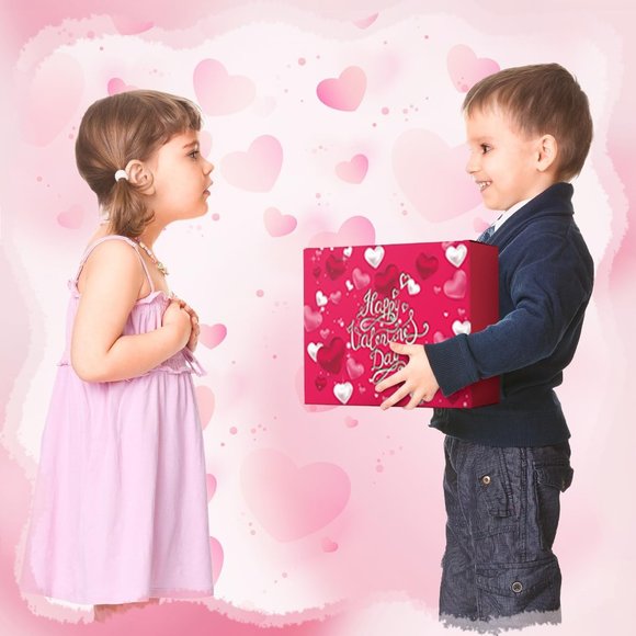 HOLYFUN 24 Pack Valentines Day Gifts for Kids Dinosaurs with Card - Picture 3 of 7